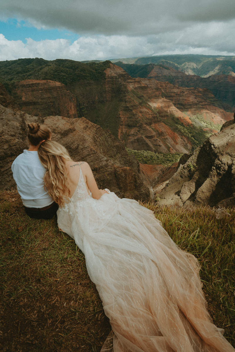 Intimate Kauai Elopement Photography 