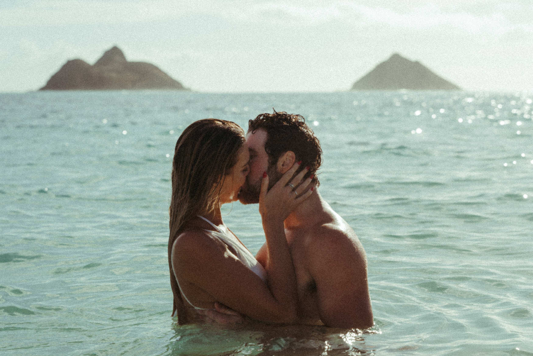 Lanikai beach is one of the best locations for your Oahu elopement.