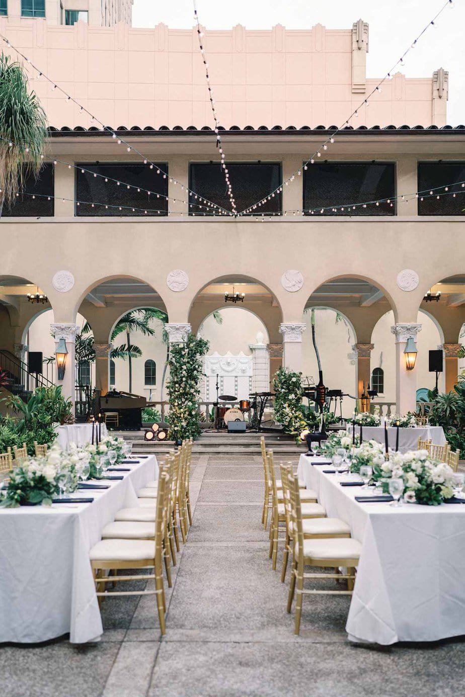 aesthetic oahu wedding reception details 2