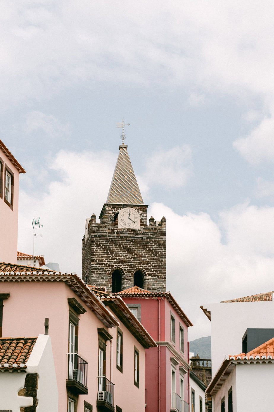 Iconic European architecture in Maderia.