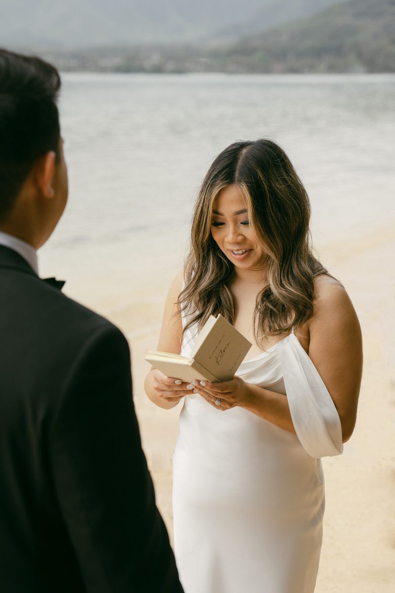 Oahu destination beach wedding photography inspiration